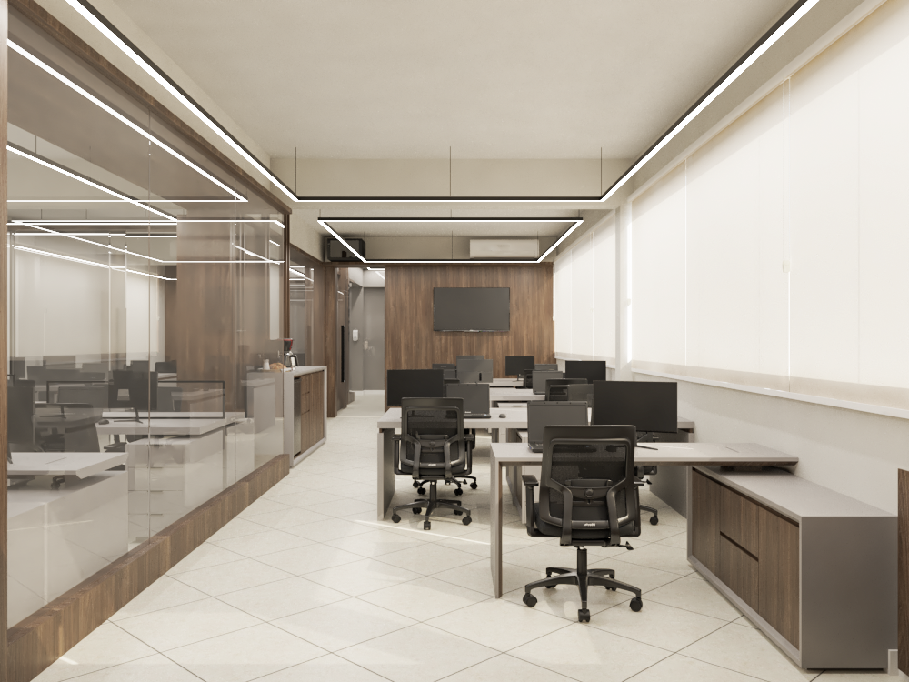 Projeto de Reforma de Interiores Comercial em collab com Erva Doce Arquitetura